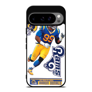 AARON DONALD LOS ANGELES RAMS NFL Google Pixel 9 Pro XL Case Cover AARON DONALD LOS ANGELES RAMS NFL Google Pixel 9 Pro XL Case Cover