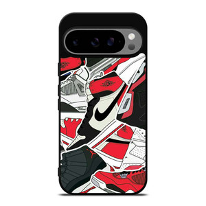 AIR JORDAN NIKE COLLAGE 2 Google Pixel 9 Pro XL Case Cover AIR JORDAN NIKE COLLAGE 2 Google Pixel 9 Pro XL Case Cover