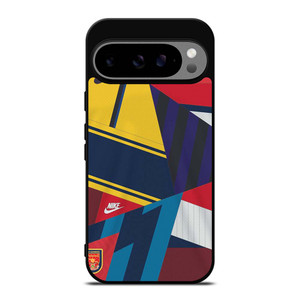 ARSENAL FC RETRO JERSEY COLLAGE Google Pixel 9 Pro XL Case Cover ARSENAL FC RETRO JERSEY COLLAGE Google Pixel 9 Pro XL Case Cover