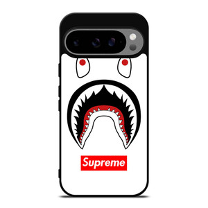 BAPE CAMO SHARK SUPREME WHITE Google Pixel 9 Pro XL Case Cover BAPE CAMO SHARK SUPREME WHITE Google Pixel 9 Pro XL Case Cover