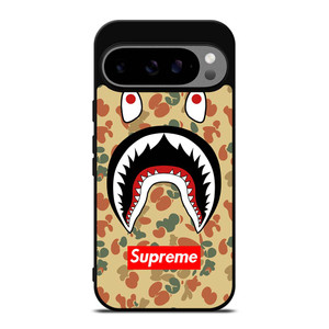 BAPE CAMO SHARK SUPREME Google Pixel 9 Pro XL Case Cover BAPE CAMO SHARK SUPREME Google Pixel 9 Pro XL Case Cover