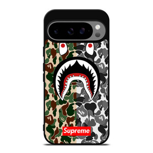 BAPE SHARK SUPREME CAMO 2 Google Pixel 9 Pro XL Case Cover BAPE SHARK SUPREME CAMO 2 Google Pixel 9 Pro XL Case Cover