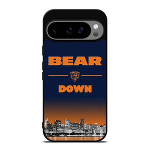 BEAR DOWN CHICAGO BEARS 3 Google Pixel 9 Pro XL Case Cover BEAR DOWN CHICAGO BEARS 3 Google Pixel 9 Pro XL Case Cover