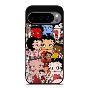 BETTY BOOP COLLAGE FACE Google Pixel 9 Pro XL Case Cover BETTY BOOP COLLAGE FACE Google Pixel 9 Pro XL Case Cover
