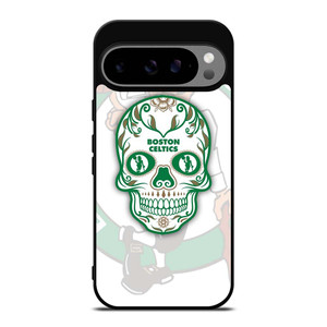 BOSTON CELTICS BASKET SKULL Google Pixel 9 Pro XL Case Cover BOSTON CELTICS BASKET SKULL Google Pixel 9 Pro XL Case Cover
