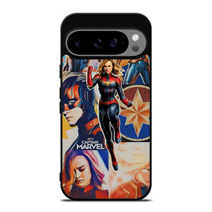 CAPTAIN MARVEL SUPER HERO COLLAGE Google Pixel 9 Pro XL Case Cover CAPTAIN MARVEL SUPER HERO COLLAGE Google Pixel 9 Pro XL Case Cover