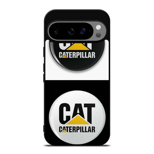 CAT CATERPILLAR WHITE BLACK Google Pixel 9 Pro XL Case Cover CAT CATERPILLAR WHITE BLACK Google Pixel 9 Pro XL Case Cover