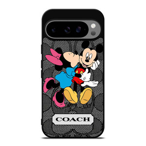 COACH MINNIE MICKEY MOUSE KISS Google Pixel 9 Pro XL Case Cover COACH MINNIE MICKEY MOUSE KISS Google Pixel 9 Pro XL Case Cover