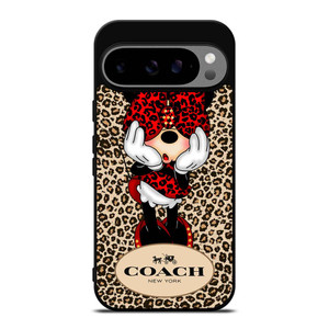 COACH MINNIE MOUSE LEOPARD Google Pixel 9 Pro XL Case Cover