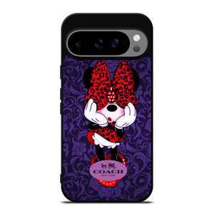 COACH MINNIE MOUSE PURPLE Google Pixel 9 Pro XL Case Cover