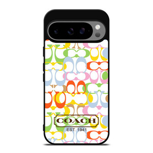 COACH NEW YORK COLORFUL Google Pixel 9 Pro XL Case Cover COACH NEW YORK COLORFUL Google Pixel 9 Pro XL Case Cover