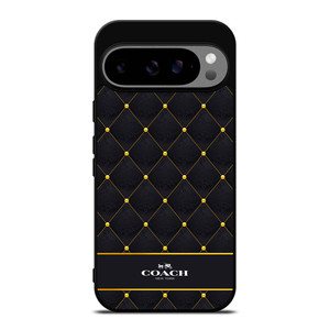 COACH NEW YORK GOLD PATTERN Google Pixel 9 Pro XL Case Cover COACH NEW YORK GOLD PATTERN Google Pixel 9 Pro XL Case Cover