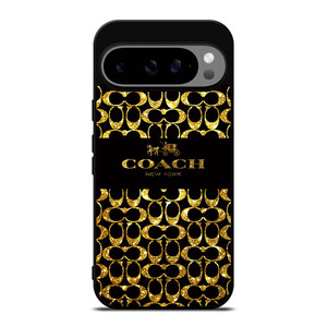 COACH NEW YORK GOLDEN Google Pixel 9 Pro XL Case Cover COACH NEW YORK GOLDEN Google Pixel 9 Pro XL Case Cover