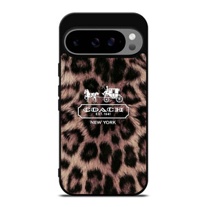 COACH NEW YORK LEOPARD Google Pixel 9 Pro XL Case Cover