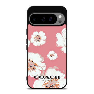 COACH NEW YORK PINK FLOWER Google Pixel 9 Pro XL Case Cover COACH NEW YORK PINK FLOWER Google Pixel 9 Pro XL Case Cover