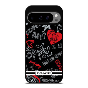 COACH NEW YORK POPPY Google Pixel 9 Pro XL Case Cover COACH NEW YORK POPPY Google Pixel 9 Pro XL Case Cover