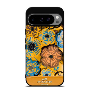 COACH NEW YORK ROSE TEA Google Pixel 9 Pro XL Case Cover COACH NEW YORK ROSE TEA Google Pixel 9 Pro XL Case Cover