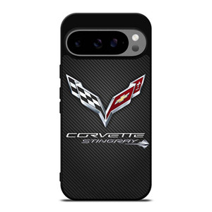 CORVETTE STINGRAY C7 CARBON LOGO Google Pixel 9 Pro XL Case Cover CORVETTE STINGRAY C7 CARBON LOGO Google Pixel 9 Pro XL Case Cover