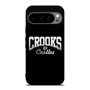 CROOKS AND CASTLES LOGO BLACK Google Pixel 9 Pro XL Case Cover
