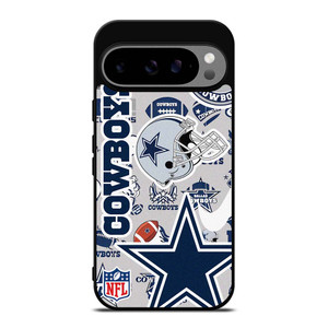 DALLAS COWBOYS NFL STICKER BOMB Google Pixel 9 Pro XL Case Cover
