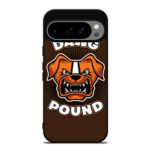 DAWG POUND CLEVELAND BROWNS Google Pixel 9 Pro XL Case Cover DAWG POUND CLEVELAND BROWNS Google Pixel 9 Pro XL Case Cover