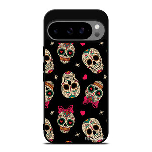DAY OF THE DEAD CUTE PATTERN Google Pixel 9 Pro XL Case Cover DAY OF THE DEAD CUTE PATTERN Google Pixel 9 Pro XL Case Cover