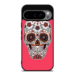 DAY OF THE DEAD PINK Google Pixel 9 Pro XL Case Cover DAY OF THE DEAD PINK Google Pixel 9 Pro XL Case Cover