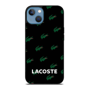 LACOSTE LOGO PATTERN iPhone 13 Case Cover LACOSTE LOGO PATTERN iPhone 13 Case Cover