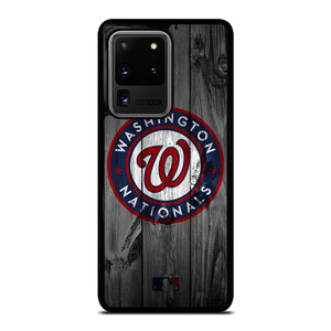 WASHINGTON NATIONALS BASEBALL MLB WOOD LOGO Samsung Galaxy S20 Ultra Case Cover