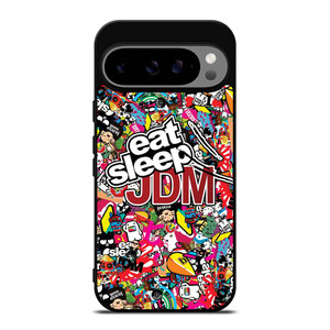 EAT SLEEP JDM STICKERS Google Pixel 9 Pro XL Case Cover