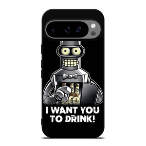 FUTURAMA BENDER QUOTE Google Pixel 9 Pro XL Case Cover