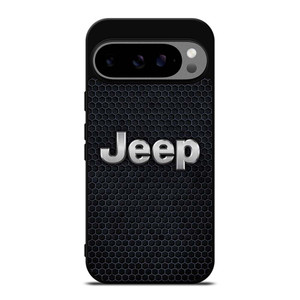 JEEP BLACK METAL LOGO Google Pixel 9 Pro XL Case Cover JEEP BLACK METAL LOGO Google Pixel 9 Pro XL Case Cover