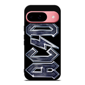 ACDC METAL CARBON LOGO Google Pixel 9 Case Cover ACDC METAL CARBON LOGO Google Pixel 9 Case Cover