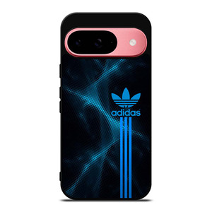 ADIDAS LOGO ABSTRACT BLUE LIGHT Google Pixel 9 Case Cover ADIDAS LOGO ABSTRACT BLUE LIGHT Google Pixel 9 Case Cover