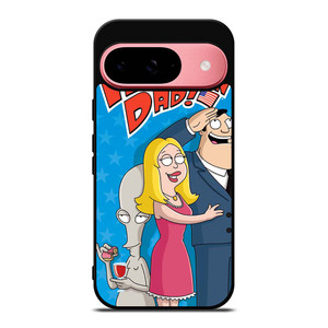 AMERICAN DAD CARTOON MOVIE Google Pixel 9 Case Cover AMERICAN DAD CARTOON MOVIE Google Pixel 9 Case Cover