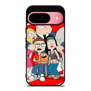 AMERICAN DAD USA FLAG Google Pixel 9 Case Cover AMERICAN DAD USA FLAG Google Pixel 9 Case Cover