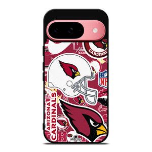 ARIZONA CARDINALS NFL STICKER BOMB Google Pixel 9 Case Cover ARIZONA CARDINALS NFL STICKER BOMB Google Pixel 9 Case Cover