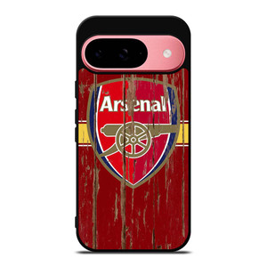 ARSENAL FC WOODEN LOGO Google Pixel 9 Case Cover ARSENAL FC WOODEN LOGO Google Pixel 9 Case Cover