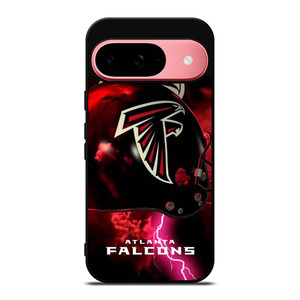 ATALANTA FALCONS LIGHTNING HELMET Google Pixel 9 Case Cover ATALANTA FALCONS LIGHTNING HELMET Google Pixel 9 Case Cover