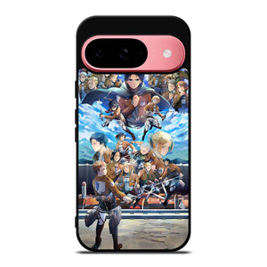 ATTACK ON TITAN ANIME CHARACTER Google Pixel 9 Case Cover ATTACK ON TITAN ANIME CHARACTER Google Pixel 9 Case Cover