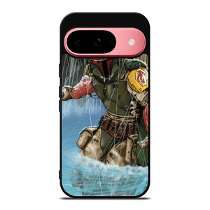 BOBA FETT STAR WARS CARTOON Google Pixel 9 Case Cover BOBA FETT STAR WARS CARTOON Google Pixel 9 Case Cover