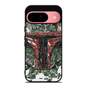 BOBA FETT STAR WARS MOZAIC Google Pixel 9 Case Cover BOBA FETT STAR WARS MOZAIC Google Pixel 9 Case Cover