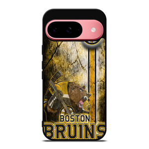 BOSTON BRUINS HOCKEY TEAM LOGO Google Pixel 9 Case Cover BOSTON BRUINS HOCKEY TEAM LOGO Google Pixel 9 Case Cover