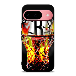 BROOKLYN NETS BASKETBALL RING Google Pixel 9 Case Cover BROOKLYN NETS BASKETBALL RING Google Pixel 9 Case Cover
