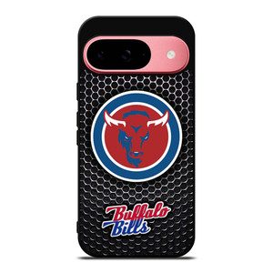 BUFFALO BILLS METAL LOGO Google Pixel 9 Case Cover BUFFALO BILLS METAL LOGO Google Pixel 9 Case Cover