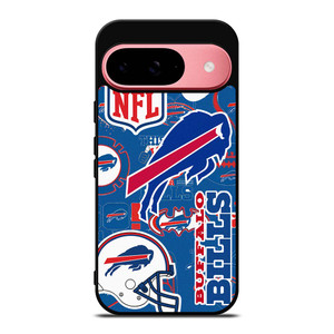BUFFALO BILLS NFL STICKER BOMB Google Pixel 9 Case Cover BUFFALO BILLS NFL STICKER BOMB Google Pixel 9 Case Cover