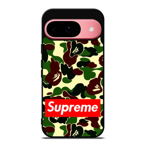 CAMO BAPE SUPREME Google Pixel 9 Case Cover CAMO BAPE SUPREME Google Pixel 9 Case Cover