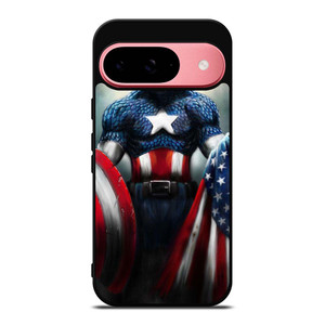 CAPTAIN AMERICA MARVEL ART Google Pixel 9 Case Cover CAPTAIN AMERICA MARVEL ART Google Pixel 9 Case Cover