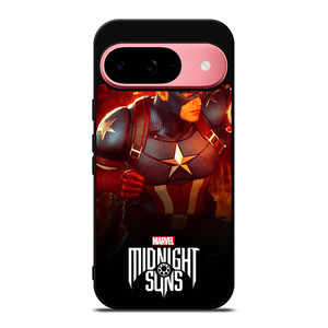 CAPTAIN AMERICA MARVEL MIDNIGHT SUNS Google Pixel 9 Case Cover CAPTAIN AMERICA MARVEL MIDNIGHT SUNS Google Pixel 9 Case Cover