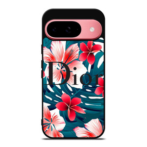 CHRISTIAN DIOR HIBISCUS FLOWER Google Pixel 9 Case Cover CHRISTIAN DIOR HIBISCUS FLOWER Google Pixel 9 Case Cover